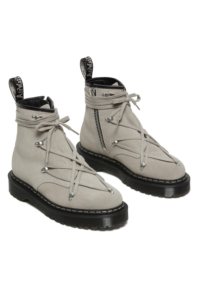 Rick Owens x Dr. Martens 全新鞋款即將登場