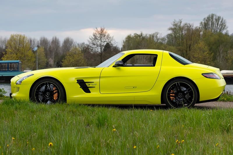 全球限量 9 輛 2013 年 Mercedes-Benz SLS AMG 電能車型進行出售