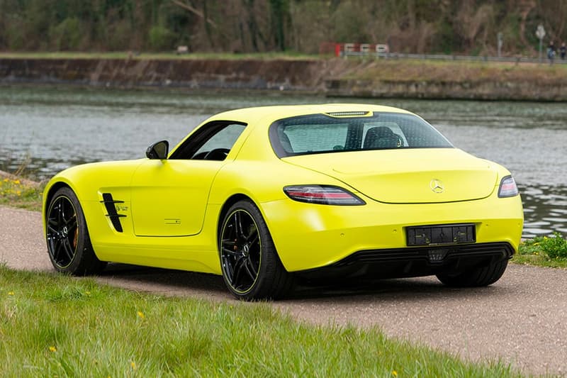 全球限量 9 輛 2013 年 Mercedes-Benz SLS AMG 電能車型進行出售