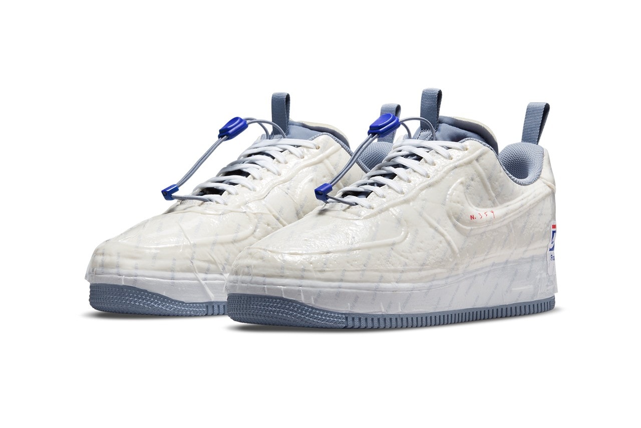 與美國郵政署達成共識！Nike Air Force 1 Experimental 藍白配色鞋款即將發售