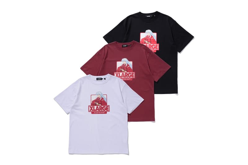 XLARGE 推出經典動漫《犬夜叉》全新聯名 T-Shirt 系列