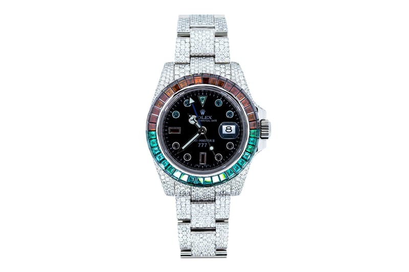 倫敦高級珠寶定製商 777 打造全新 Rolex GMT-Master II 別注腕錶