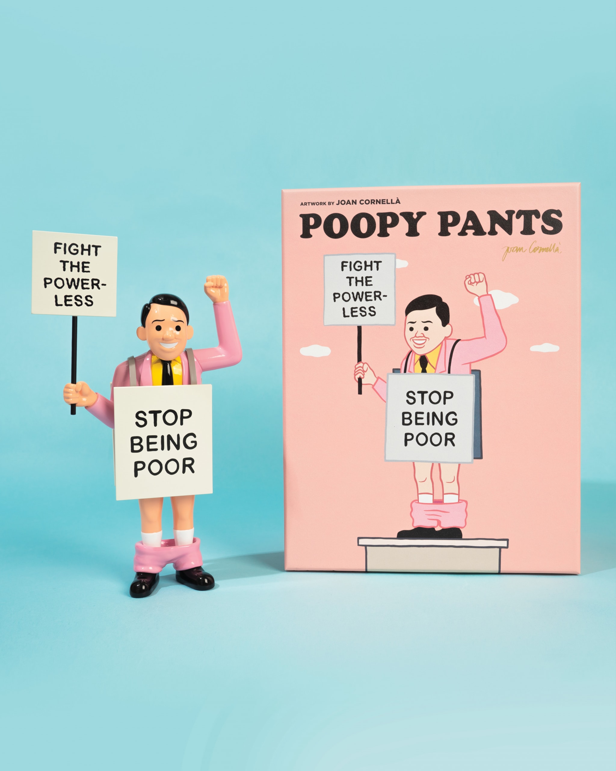 Joan Cornellà 即將推出《POOPY PANTS》搪膠公仔