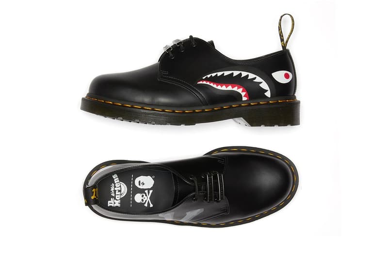 Dr. Martens x BAPE x Mastermind Japan 三方聯乘「1461 Oxford」正式登場