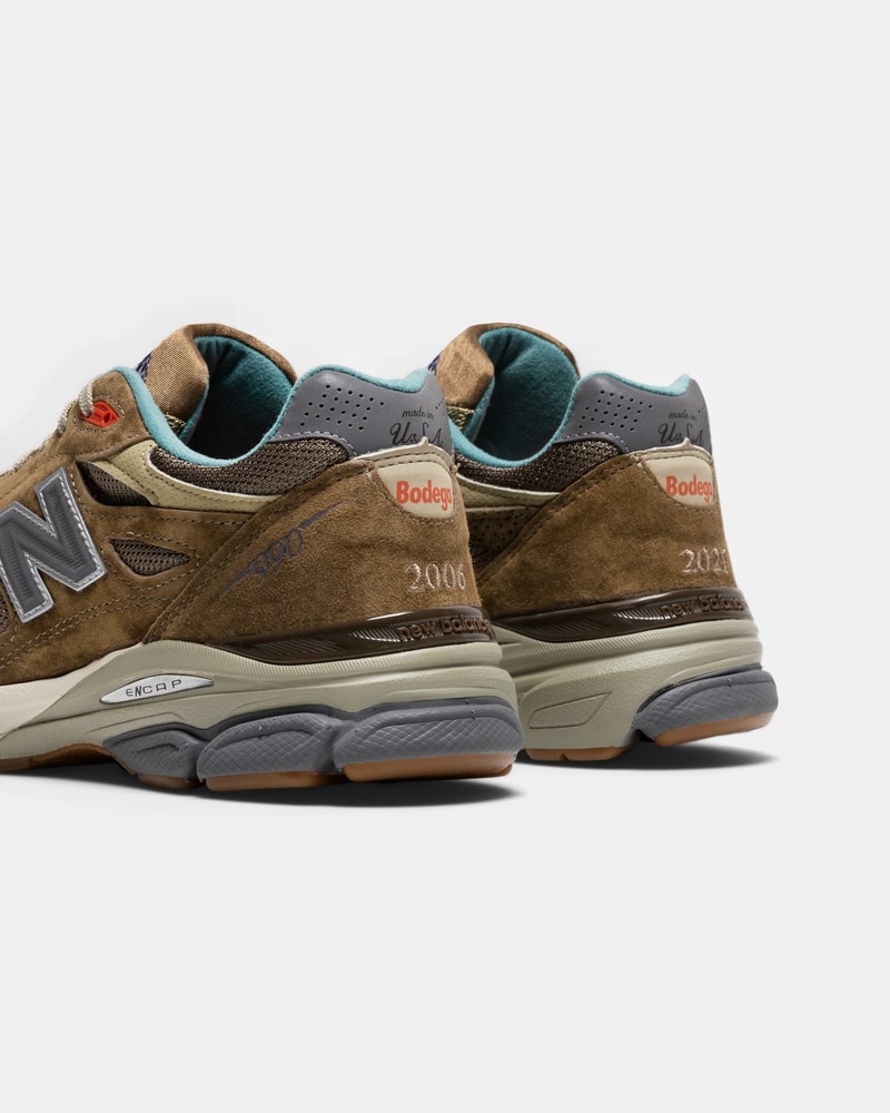 Bodega x New Balance 990v3 人氣聯乘鞋款台灣發售情報公開