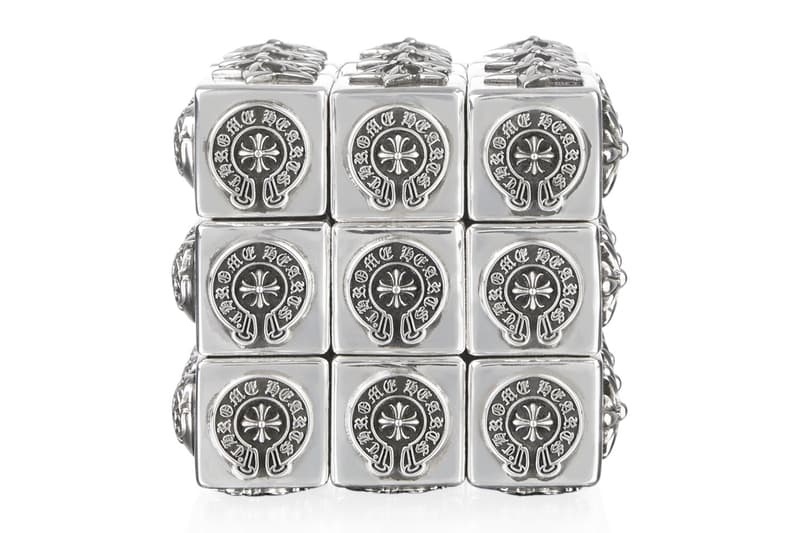 Chrome Hearts 推出要價 $6,600 美元 925 純銀魔術方塊