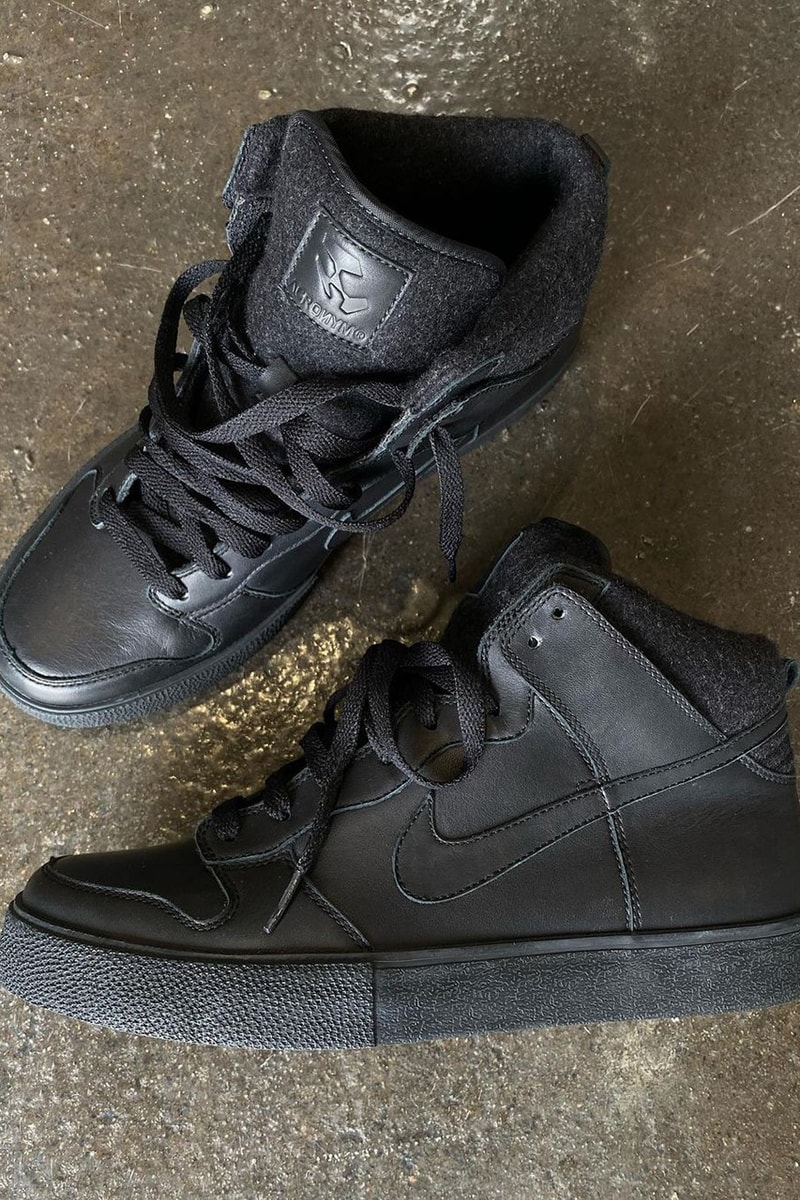 Errolson Hugh 親自曝光 ACRONYM x Nike BLUNK 聯名 Sample 鞋款