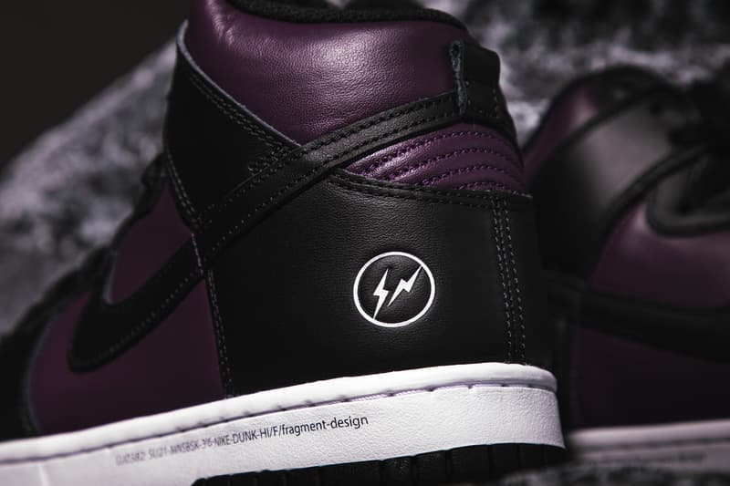 Hypebeast 近賞 fragment design x Nike Dunk High「Beijing」