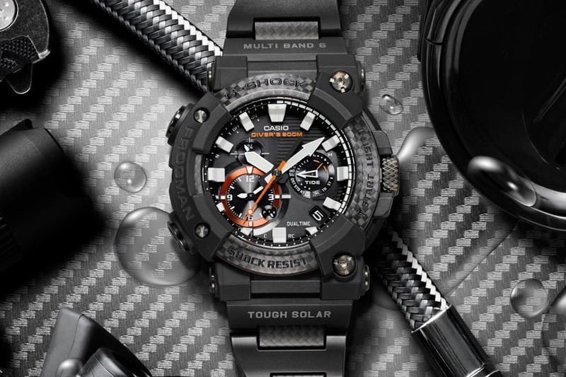 G-Shock 推出兩款全新 Frogman 輕量化別注腕錶 