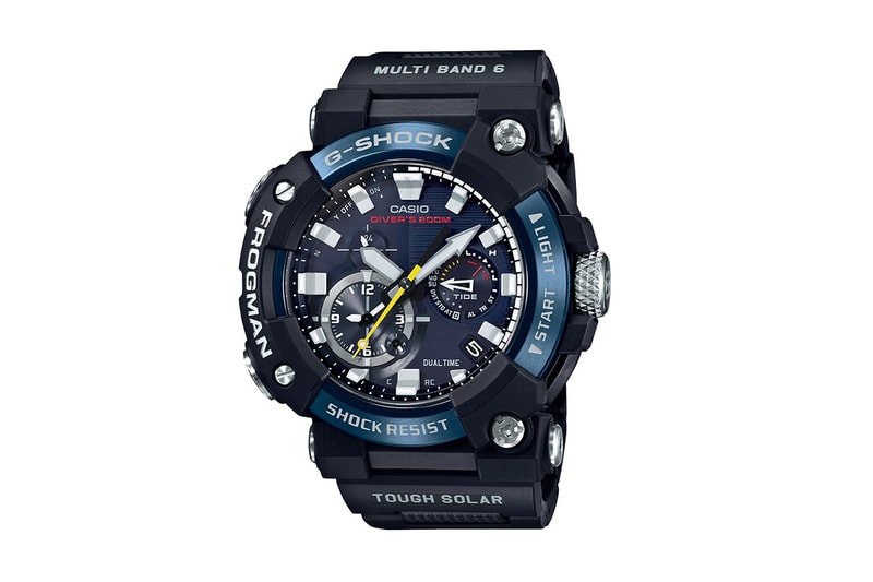 G-Shock 推出兩款全新 Frogman 輕量化別注腕錶 