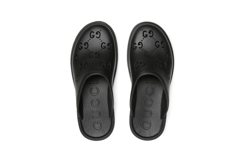 Gucci 推出要價 $420 美元的橡膠休閒鞋