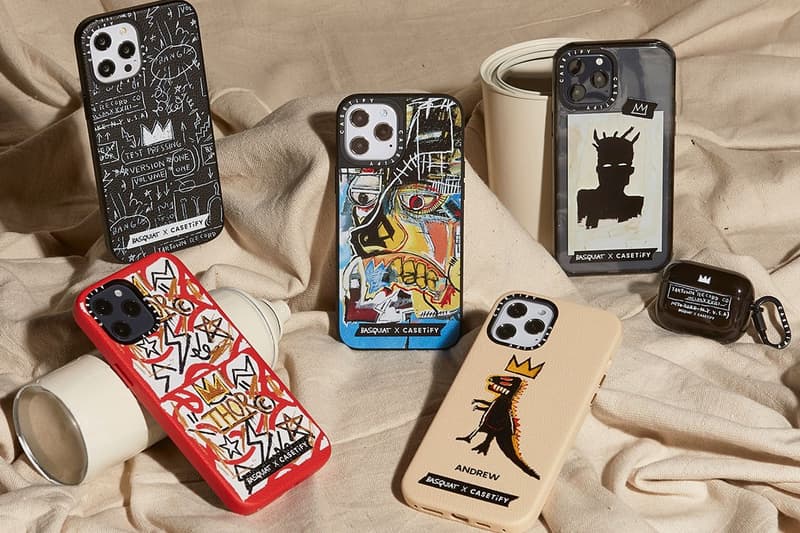 CASETiFY 致敬美國傳奇塗鴉藝術家 Jean-Michel Basquiat 推出全新聯名配件系列