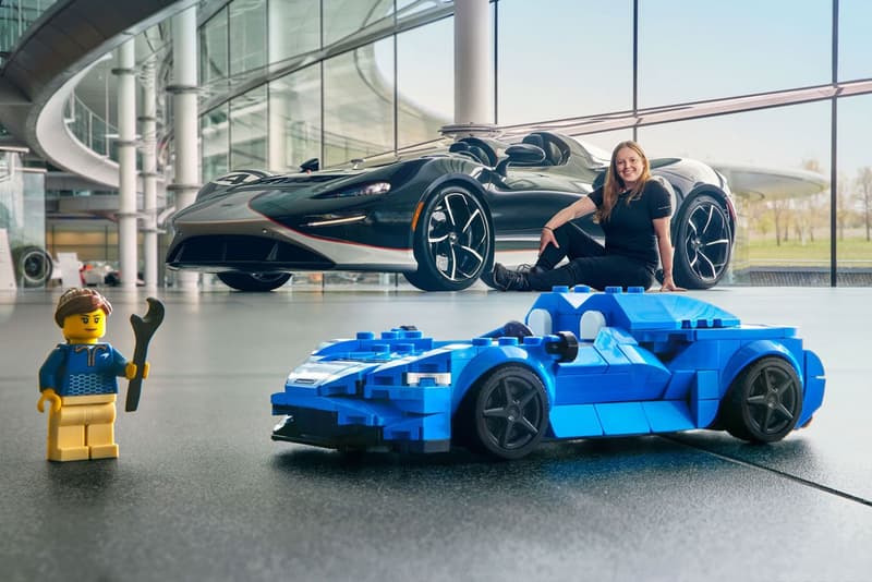 LEGO Speed Champions 推出全新 McLaren Elva 積木模型