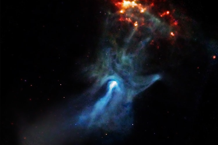 NASA 發射的 Chandra X-ray 天文衛星捕捉到宇宙爆炸圖像