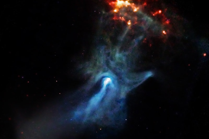 NASA 發射的 Chandra X-ray 天文衛星捕捉到宇宙爆炸圖像