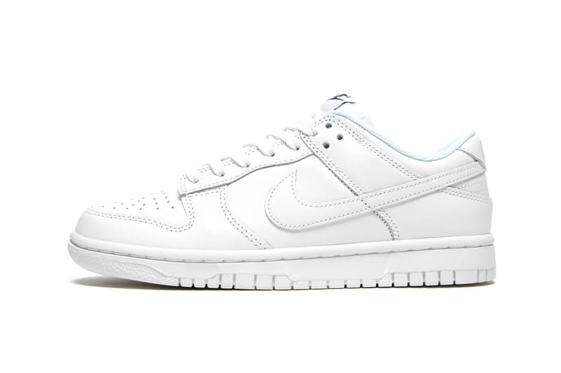 Nike Dunk Low 全新配色「Triple White」發佈