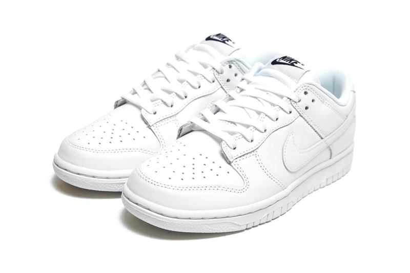 Nike Dunk Low 全新配色「Triple White」發佈