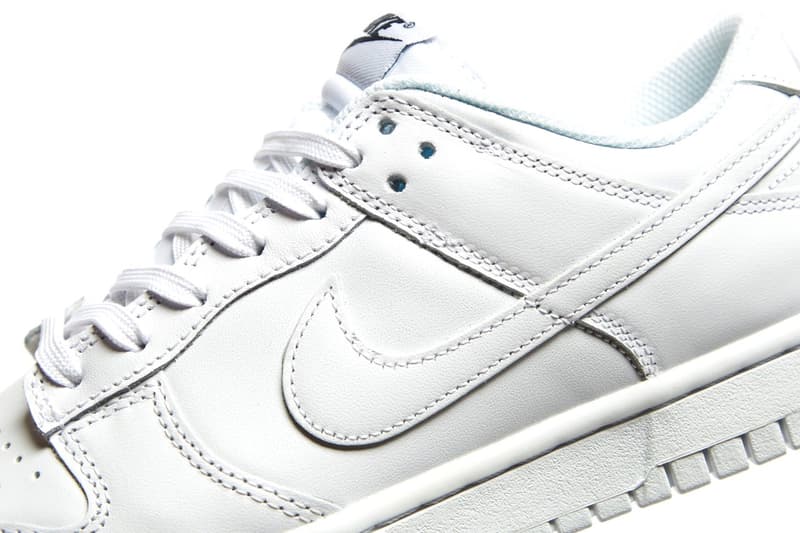 Nike Dunk Low 全新配色「Triple White」發佈