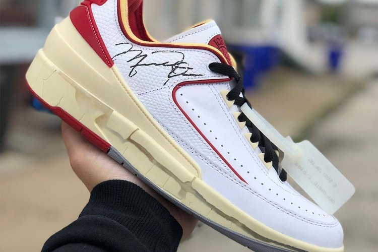近賞 Off-White™ x Air Jordan 2 Low 白紅配色清晰圖輯