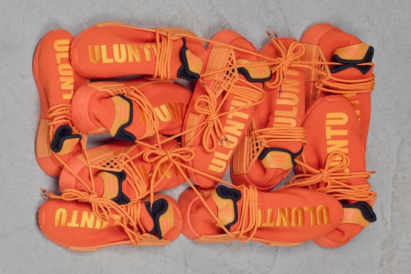 Pharrell Williams x adidas Originals NMD Hu 全新橙色版本正式登場
