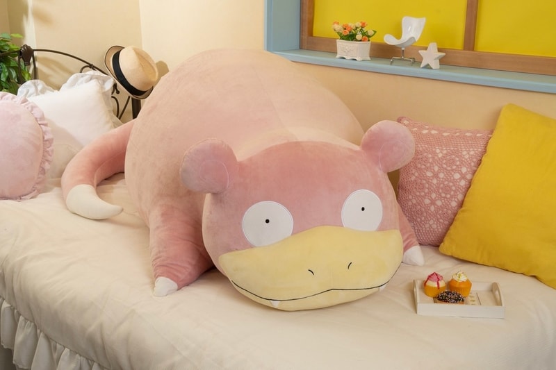 Pokémon 官方推出真實尺寸「Slowpoke 呆呆獸」玩偶