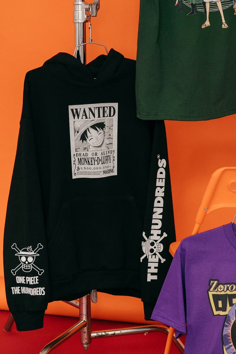 The Hundreds x《ONE PIECE》全新聯乘系列發佈