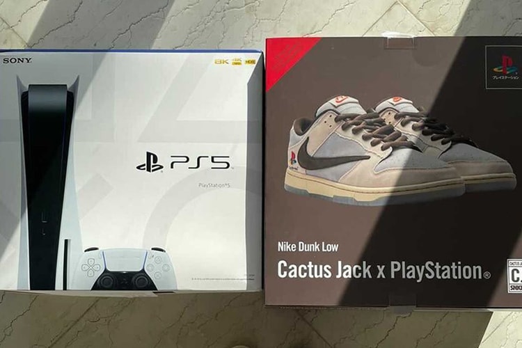 率先預覽 PlayStation x Cactus Jack x Nike Dunk Low 三方聯名鞋款完整套裝