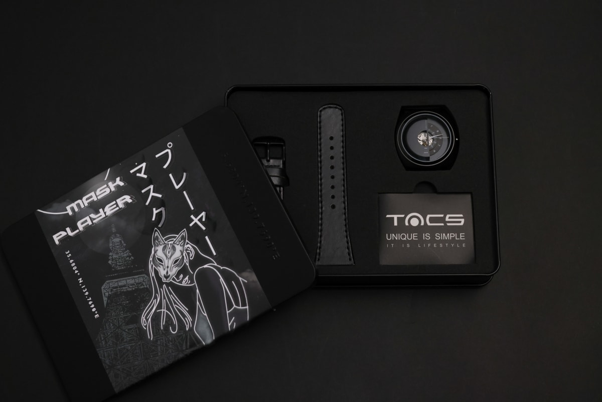 TACS 推出 Mask Player 機械錶款