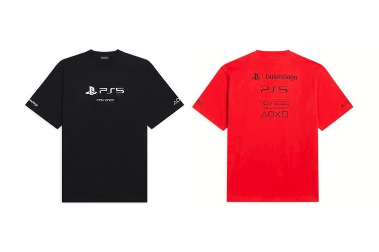 Balenciaga 攜手 Sony PlayStation 5 推出聯名別注系列