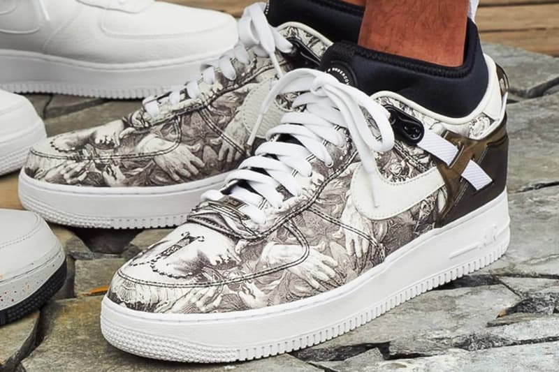 率先預覽 UNDERCOVER x Nike Air Force 1 聯乘鞋款