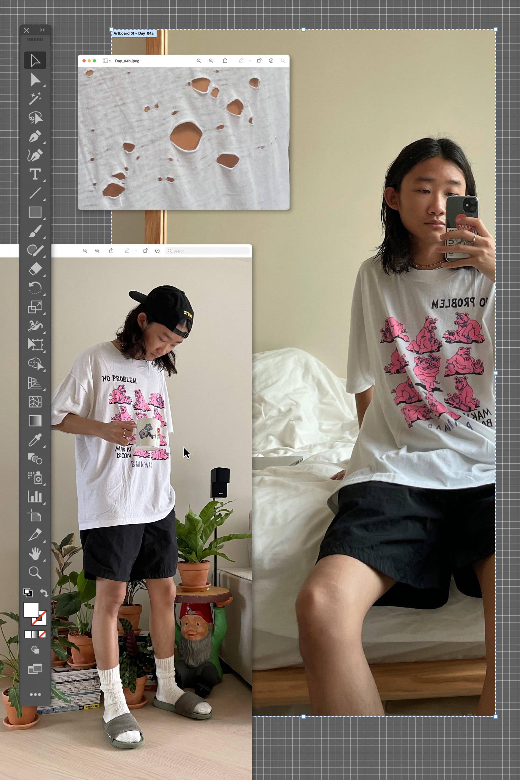 7 Days Snap: 跨媒體創作人 Jerry Haha 一週配搭