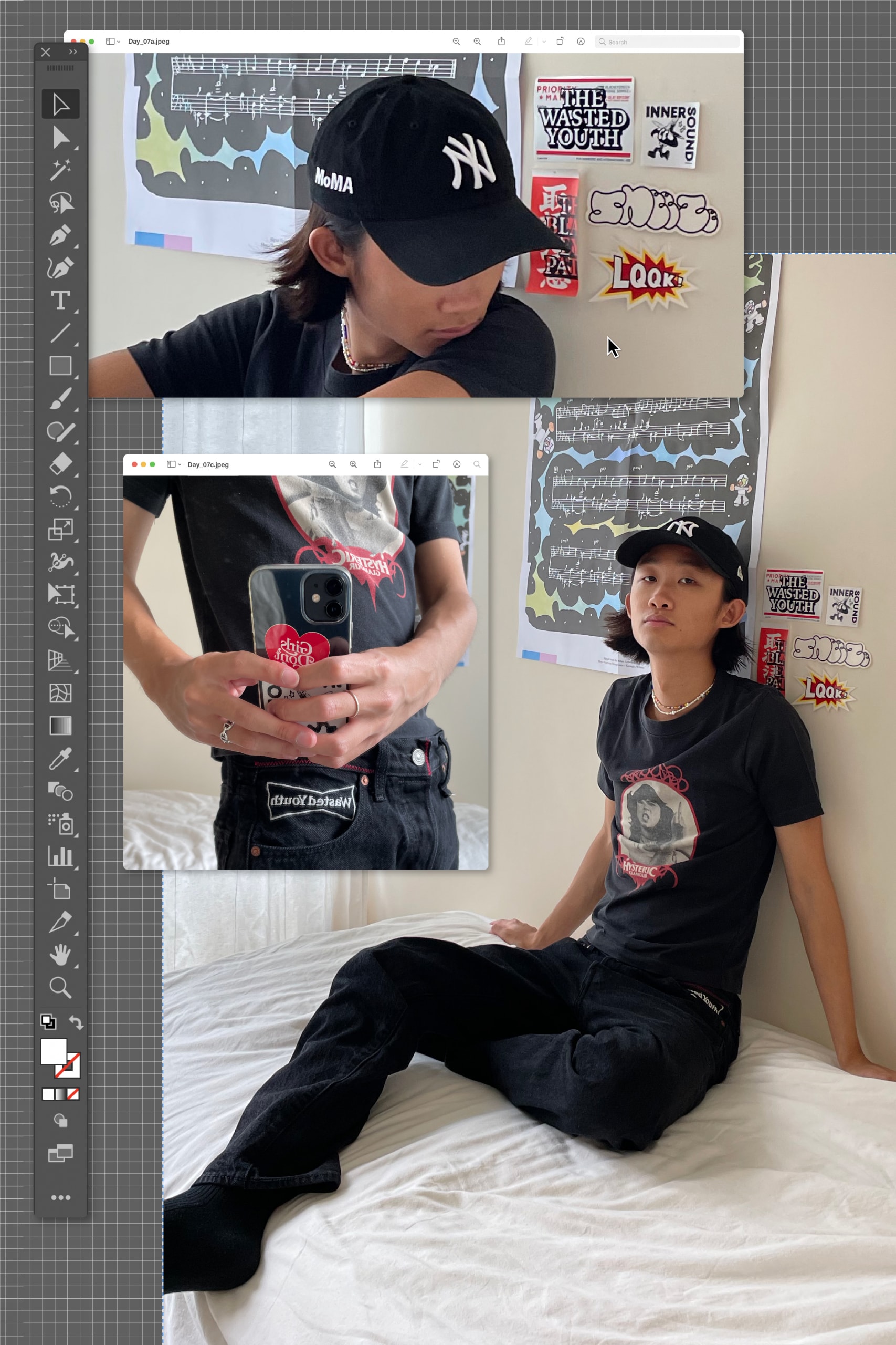 7 Days Snap: 跨媒體創作人 Jerry Haha 一週配搭