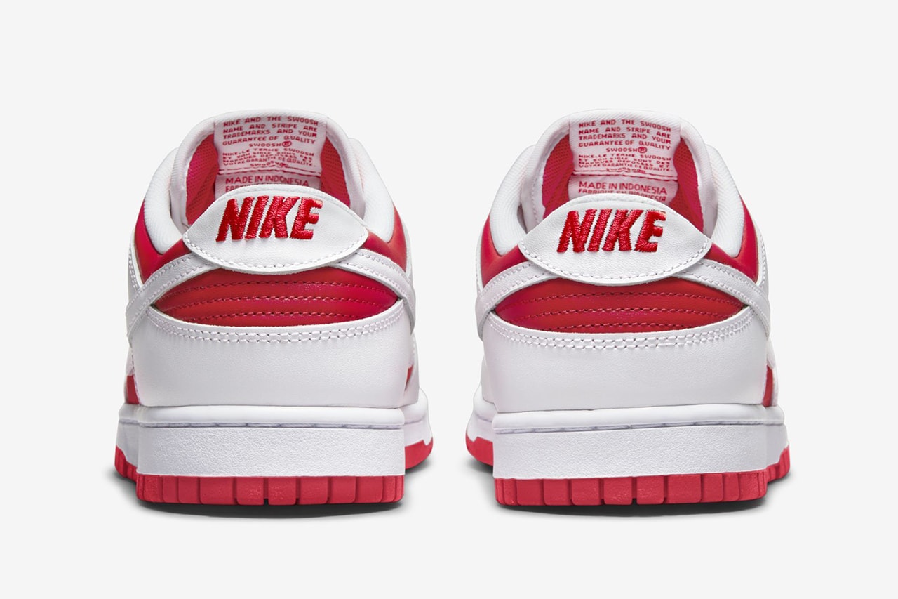 Nike Dunk Low「Championship Red」官方圖輯、發售情報公佈