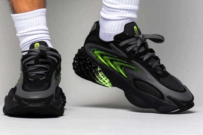 率先近賞 adidas 4D Cush「Carbon/Solar Green」全新鞋款