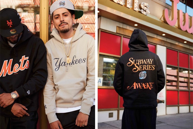 Awake NY 攜手 MLB 與 New Era 打造聯乘「Subway Series」別注系列