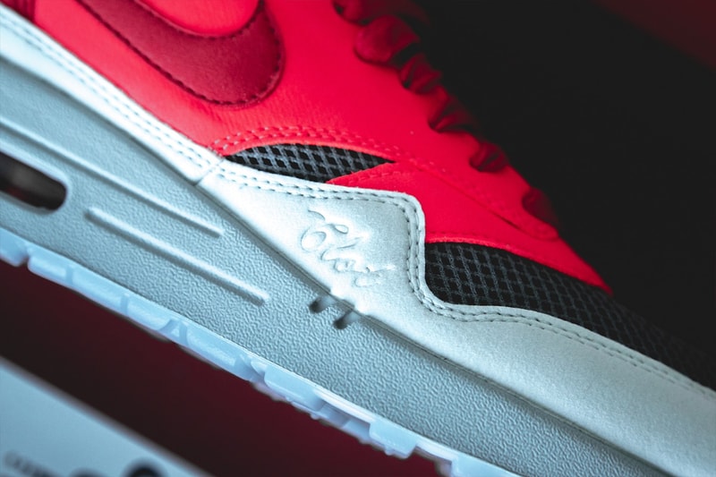 HYPEBEAST 完整近賞 CLOT x Nike Air Max 1 最新配色「K.O.D. Solar Red」