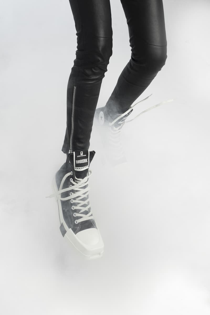 Converse 攜手 DRKSHDW 打造 TURBODRK Chuck 70 聯名鞋款