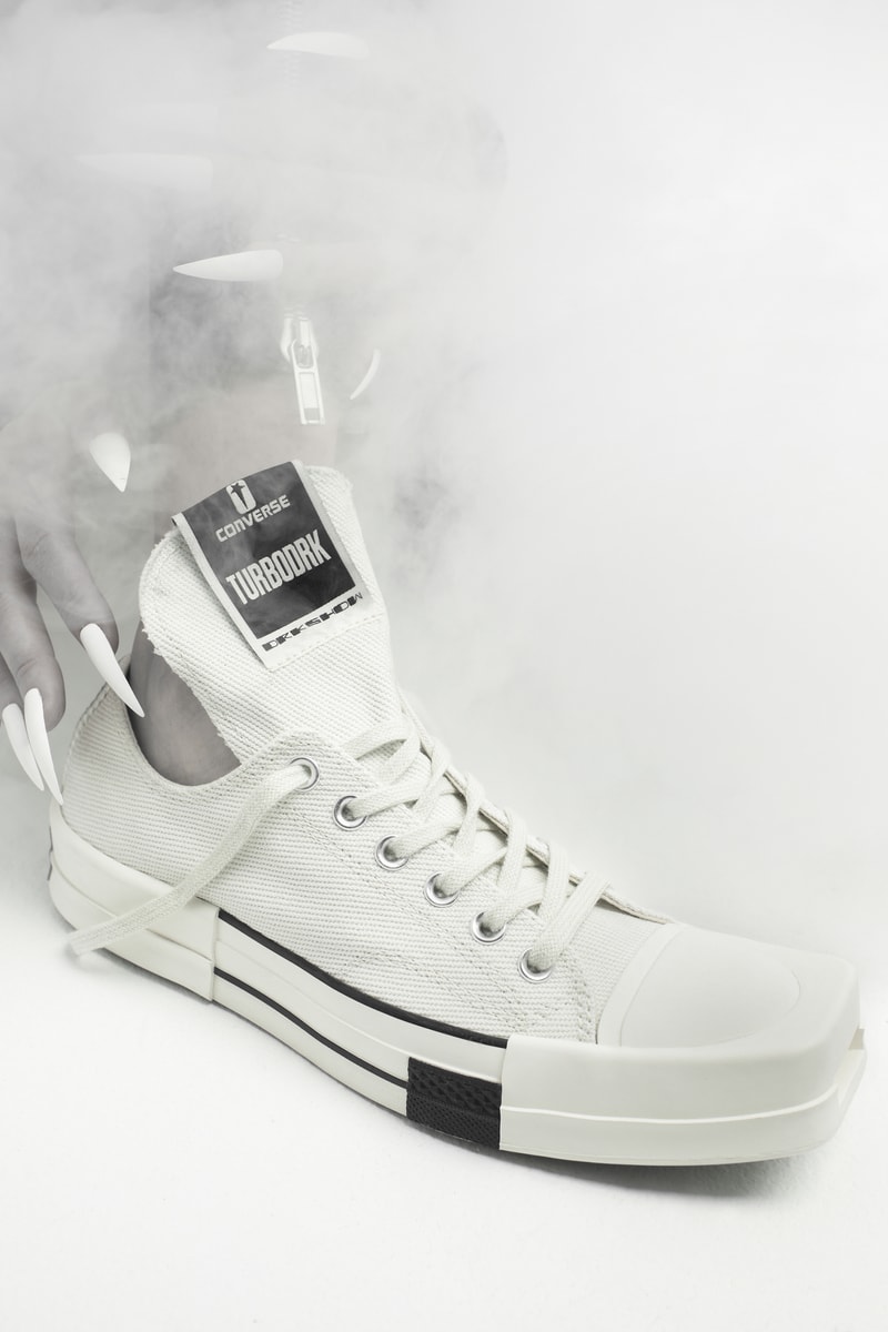 Converse 攜手 DRKSHDW 打造 TURBODRK Chuck 70 聯名鞋款