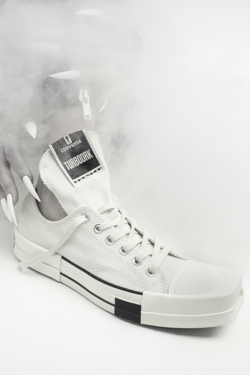 Converse 攜手 DRKSHDW 打造 TURBODRK Chuck 70 聯名鞋款