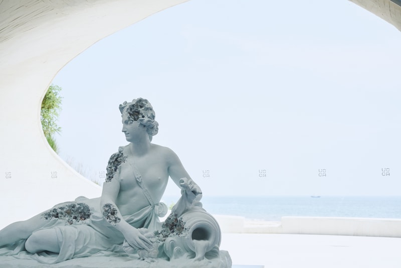 率先走進展覽「Daniel Arsham: Sands of Time」