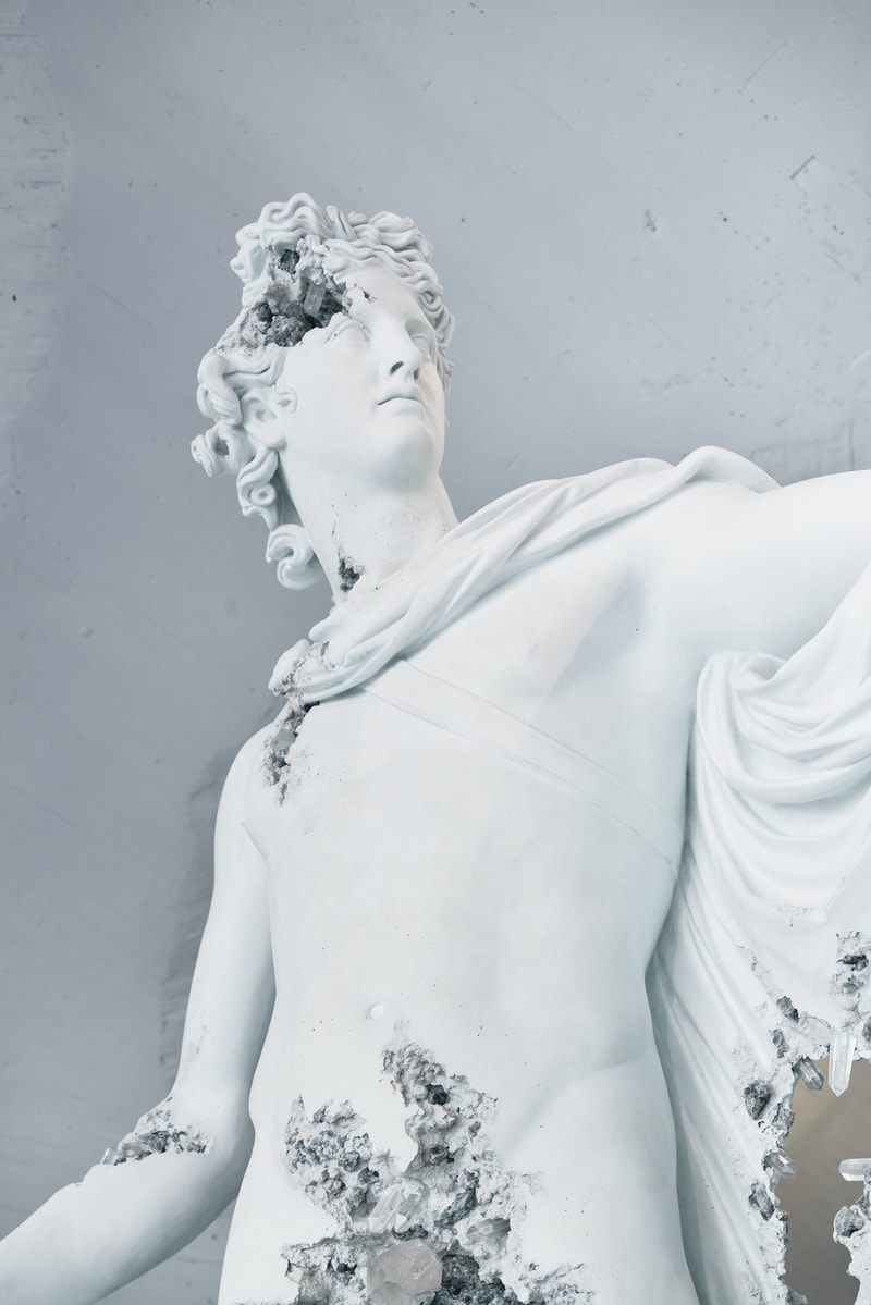 率先走進展覽「Daniel Arsham: Sands of Time」