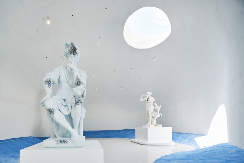 率先走進展覽「Daniel Arsham: Sands of Time」