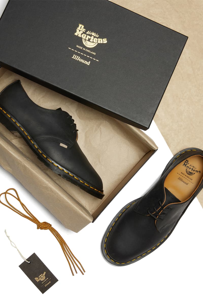 Dr.Martens x JJJJound 英產系列鞋履正式登場