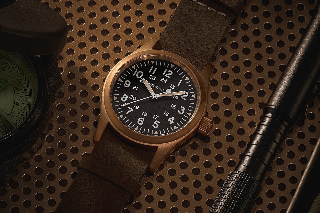 Hamilton 推出全新青銅材質 Khaki Field Mechanical 錶款