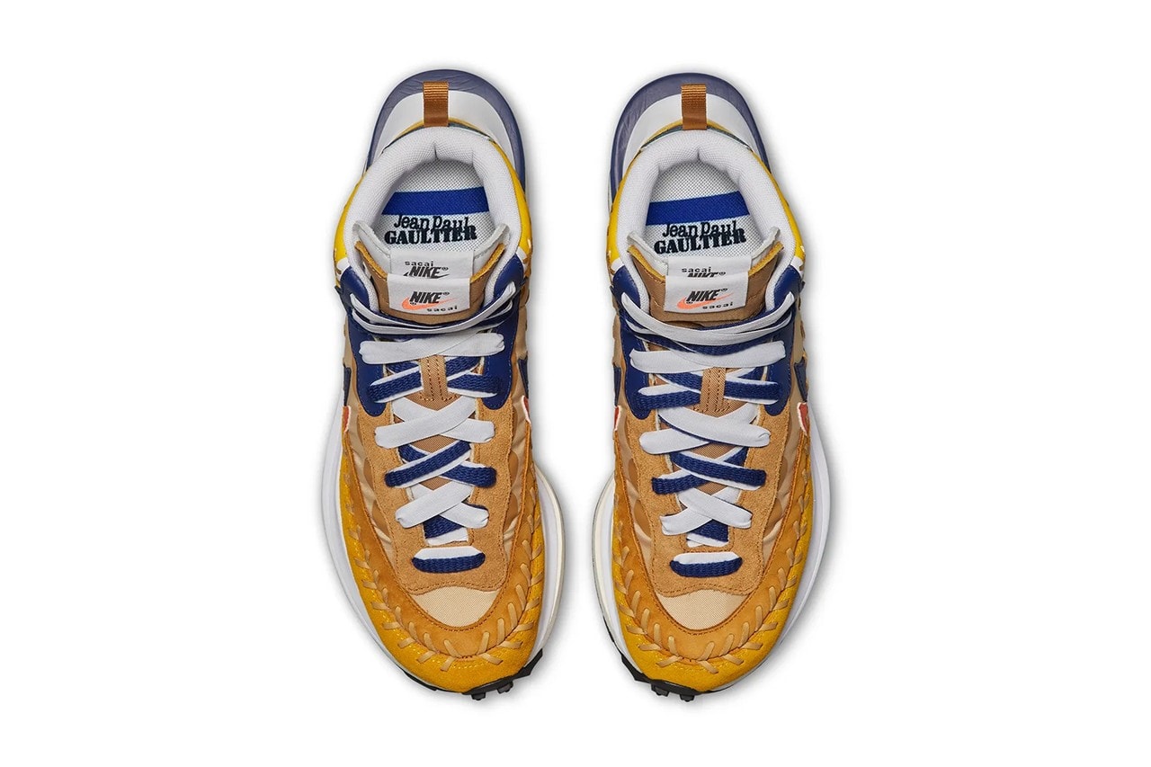 Jean Paul Gaultier x sacai x Nike Vaporwaffle 三方聯乘鞋款發售日期公佈