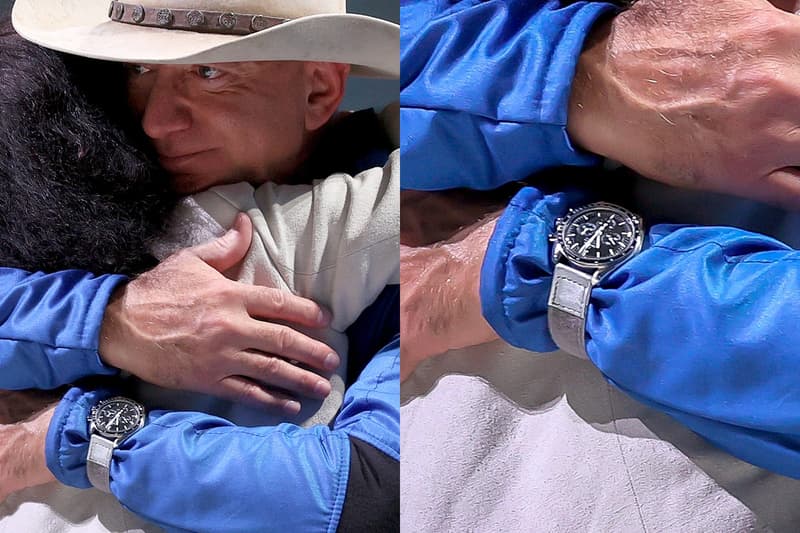 率先預覽 Jeff Bezos 太空飛行配戴之 OMEGA Speedmaster 登月錶