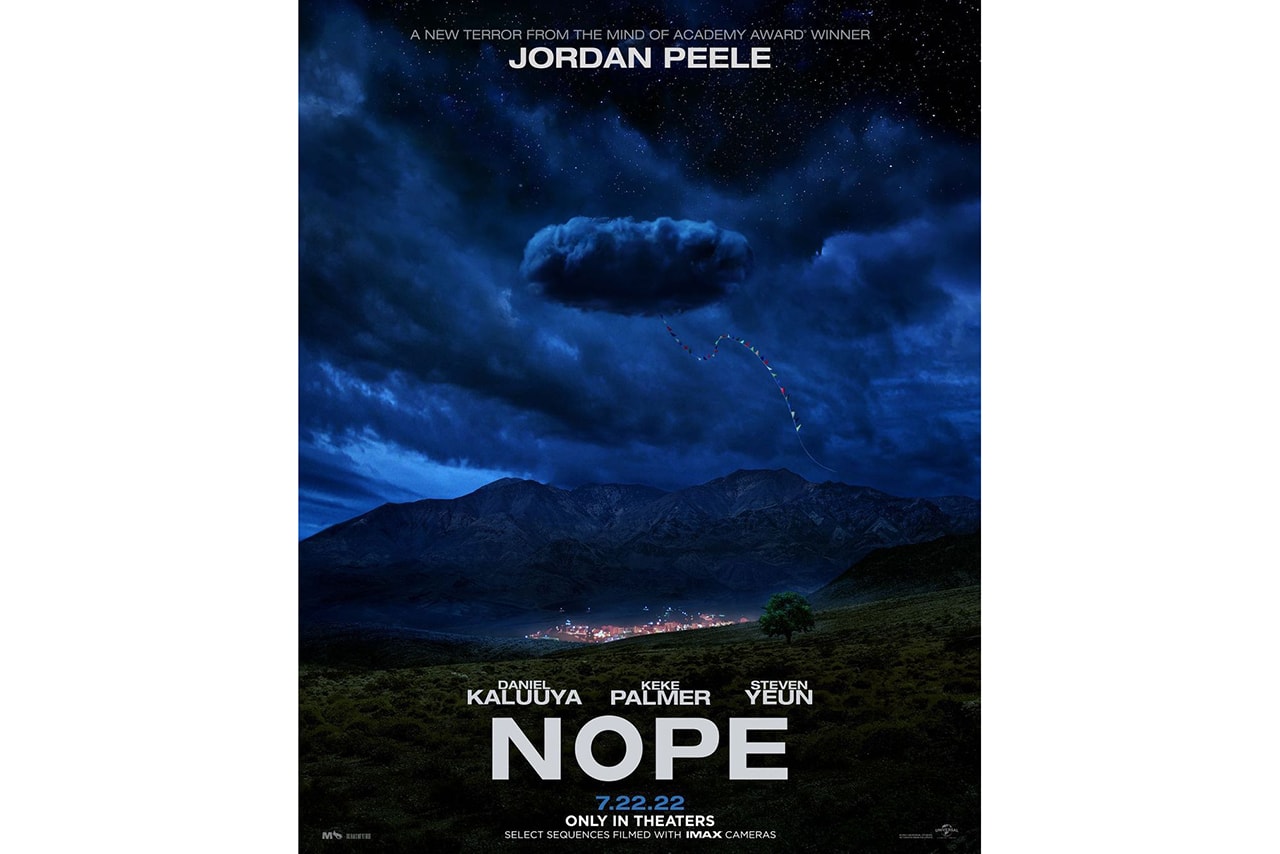 Jordan Peele 全新恐怖力作《Nope》電影視覺海報曝光