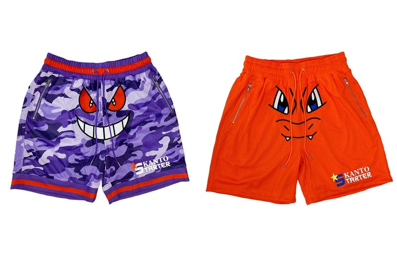 Kanto Starter 推出全新《Pokémon》人氣寶可夢籃球短褲系列