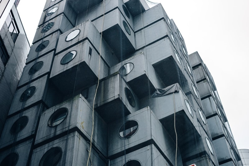 日本東京代表性建築「中銀膠囊塔 Nakagin Capsule Tower」最終面臨拆除