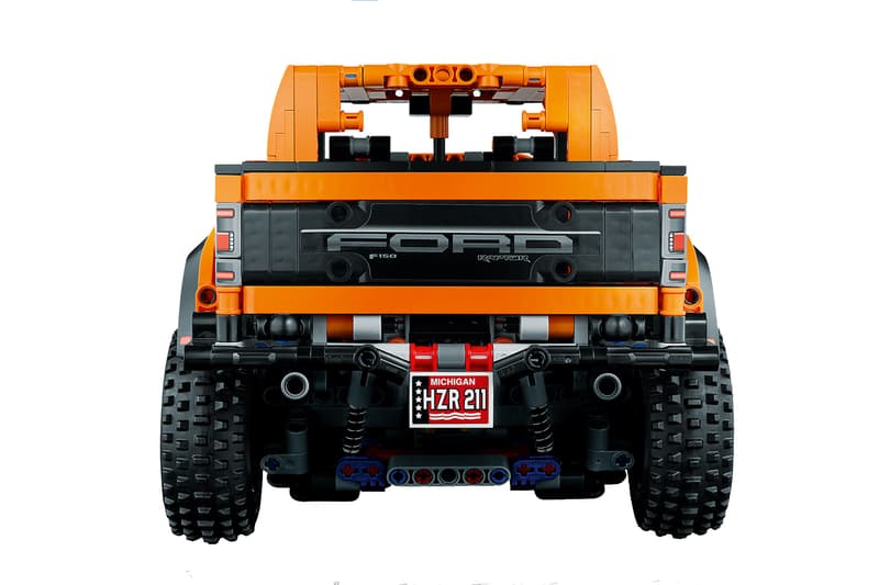 LEGO Technic 實體化 Ford F-150 Raptor 積木模型